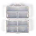 thumbnail image 1 of Caja de almacenamiento vacía para herramientas de arte de uñas con múltiples rejillas caja de plástico para archivos de cabeza de esmalte de uñas JShteea  Cuidado Belleza, 1 of 9