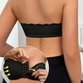 thumbnail image 5 of Lopecy-Sta Bras for Women Strapless Bandeau Bra With Front Closure Removable Pads Underwire Support, 5 of 5