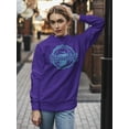 thumbnail image 2 of Oktoberfest Rubber Stamp Sweatshirt Women -Image by Shutterstock, Female XX-Large, 2 of 4