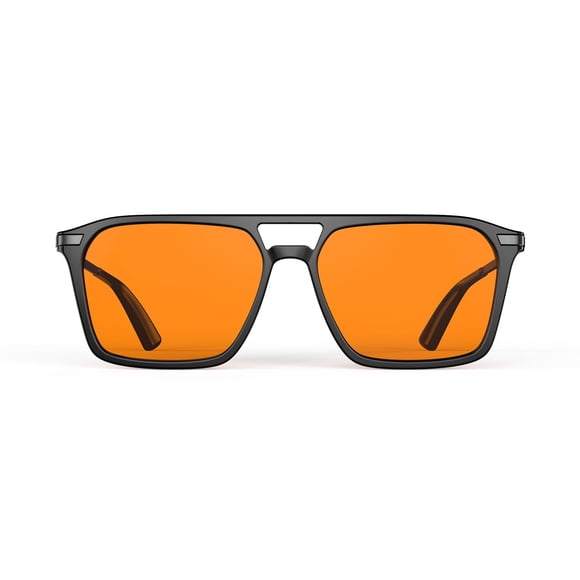 Gafas bloqueadoras de luz azul Goiteia, color naranja 100%