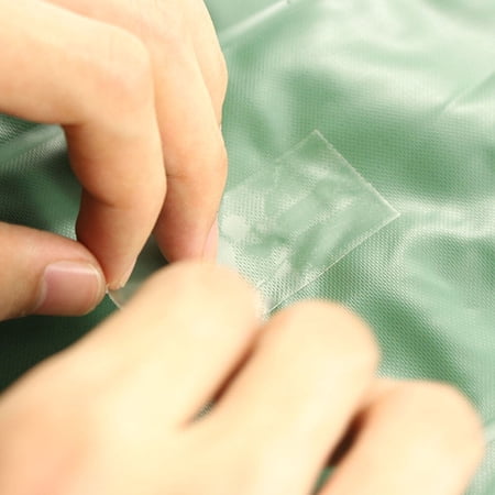 OUNONA 8Pcs Transparent Tpu Repair Tape for Tent Vinyl Fabric Canvas with Uv and Rain Resistance