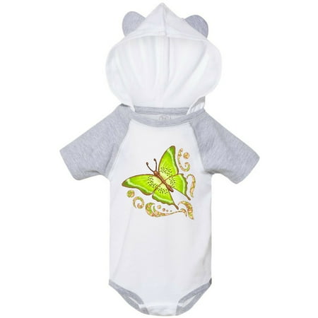 

Inktastic Kiwi Butterfly Gift Baby Boy or Baby Girl Bodysuit