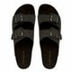 thumbnail image 3 of Huarache Mujer CASTALIA 139-34 Negro Doble Correa Ajustable, 3 of 3