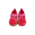 thumbnail image 3 of Seyurigaoka Baby Girl’s Flower Toddler Shoes Vintage Ripple Non-slip Sole Casual Shoes 3-12 Months, 3 of 8