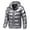 Grey, variant on Vedolay Mens Parkas Cold Weather Outwear Thicken Parka Jacket Grey,L