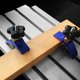 thumbnail image 1 of Juego de 2 abrazaderas de soporte en T de acción rápida Mini M6 para mesa de trabajo CNC 3018 azul LingWen 9024715549631, 1 of 1