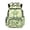 Green Frog, variant on KUIFORTI Green Dinosaur Print Boys Backpack Kids School Bag Lightweight Comfortable with Adjustable Straps Side Pockets for Students Elementary School