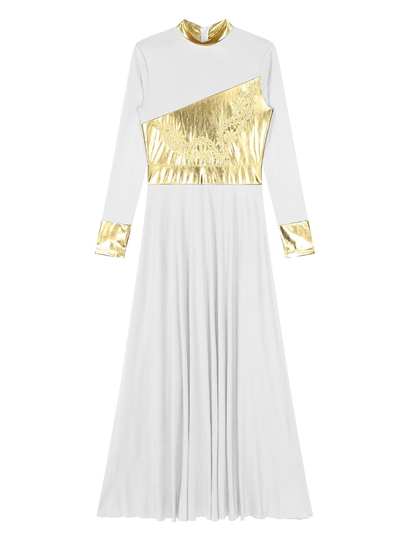 gold praise dance dress Chanel Vintage 1994 Black Gold Chain Strap Corset Swimsuit Bodysuit –  Wararni.com main image 1