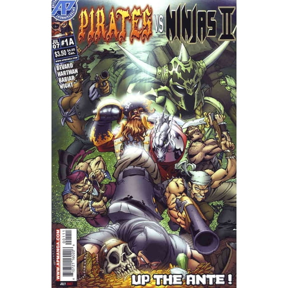 Pirates vs. Ninjas (Vol. 2) #1A VF ; Antarctic Comic Book