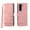 Pink, variant on Wallet Case Designed for Samsung Galaxy Z Fold 6 5G, PU Leather Classic for Men Women Card Slots Magnetic Closure Kickstand Wrist Strap Phone Cover for Samsung Galaxy Z Fold 6, Blue