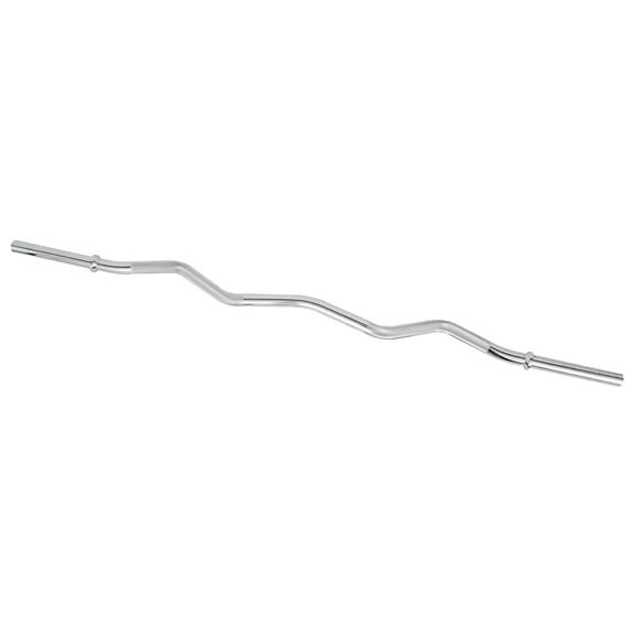 Barre de curl 48 po GoZone – Argent