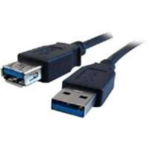 Câble Complet USB3-AA-MF-15ST Usb 3.0 un Mâle à un Câble Femelle de 15 Pieds.