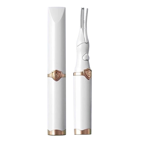 Rizador de pestañas calefactado, material ABS, 3 modos de temperatura, calentamiento rápido, 24 horas de duración, recargable por USB, compacto, portátil, ideal para viajar, regalo para mujeres