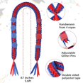 thumbnail image 2 of Graduation Ribbon Leis 2025 Class of 2025 Graduation Decor Gift Graduates Senior for Him Her Congrats Grad (Blue & red), 2 of 7