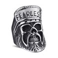 thumbnail image 1 of Anillo gótico Punk para hombre, esqueleto Retro, diablo, anillo masculino, calavera ajustable, exageración, oficial de la muerte, capitán serpiente Tan Jianjun unisex, 1 of 2