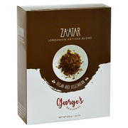 Zaatar Spice Blend 14oz/400g - Zatar Thyme Mixture Green Za'atar in Bag/Box (Jordanian Artisan Blend)