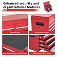 thumbnail image 2 of NETAJE Metal Tool Chest,2 in 1 Steel Rolling Tool Box & Cabinet On Wheels for Garage,Detachable Top Tool Box and Lockable Wheels Metal Tool Cart for Garage,5-Drawer, 2 of 7