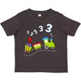 thumbnail image 3 of Inktastic Third Birthday Party Train Boys or Girls Toddler T-Shirt, 3 of 5