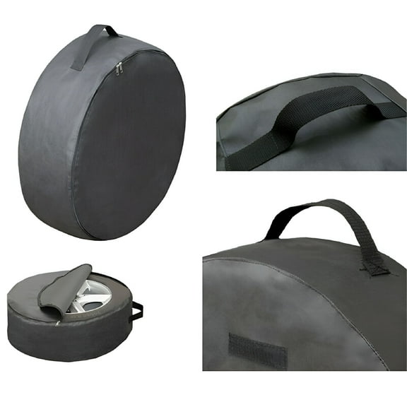 MELIVO Universal Car Spare Tire Wheel Protection Cover Storage Bag Carry Tote 24.8*8.2"