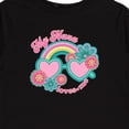 thumbnail image 4 of Inktastic Nana Loves Me Girls Granddaughter Girls Long Sleeve Toddler T-Shirt, 4 of 5