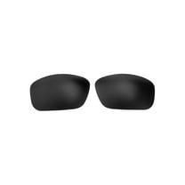 Walleva Black Polarized Replacement Lenses for Maui Jim Kanaio Coast Sunglasses