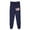 Navy, variant on Fartey Sweatpants for Women 2024 Cinch Bottom Drawstring Elastic Waist Pants Sporty Gym Joggers Cute Love Print Sweatpant with Pockets Dark Gray S