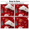 thumbnail image 5 of Christmas Farm Garland Stripes Round Tablecloth Waterproof Wedding Decor Table Cover Christmas Party Decorative Tablecloth, 5 of 6
