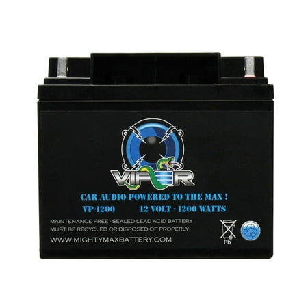 viper vp-1200 12v 1200 watt battery for crunch dra2450.4