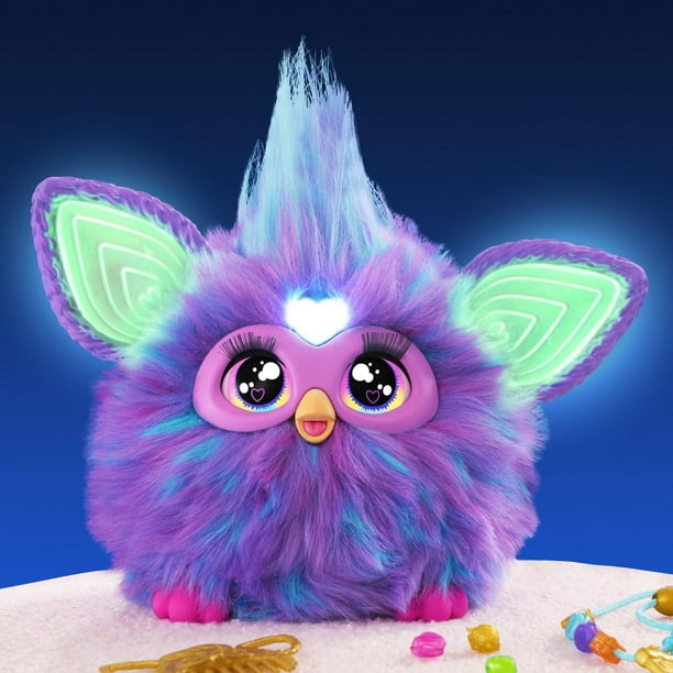 Furby Purple Interactive Plush Toy - English Version - Walmart.ca