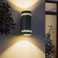 thumbnail image 4 of Outdoor LED Wall Lights Sensor Exterior E26 Wall Lantern up Down Wall Mount Lamp, 4 of 8