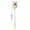 B, variant on Puntoco 1PCS Long Handle Stainless Steel Mixing Spoon Round Tip Ice Coffee Cream Spoon for Kitchen Bar Home Use -7.4*1.3IN