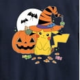 thumbnail image 3 of Pokémon - Witch Pikachu With Candy - Youth Crewneck Fleece Sweatshirt, 3 of 5