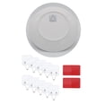 thumbnail image 3 of 10x Square Invisible Adhesive Wall Dish Hanger Set Vertical Plate Holder, 3 of 8