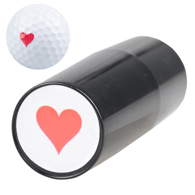 Golf Seal Tool Golf Marker Waterproof Photosensitive Seal Pattern Optional Quick-Drying Immortal Seal