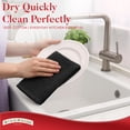 thumbnail image 6 of RIVERSIDE 12 Pack Cotton Bar Mop 16x19 Absorbent Kitchen Towels and Cleaning Cloths - Black, 6 of 8