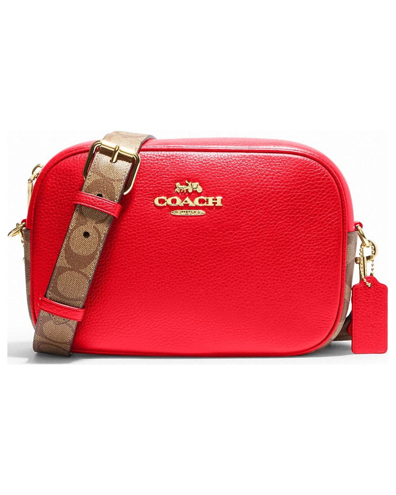 Coach Rowan Satchel Signature Canvas Handbag, Crossbody Purse in