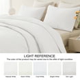 thumbnail image 6 of Whale Flotilla Twin Quilt Set, Soft Lightweight Quilts Bedspreads Coverlet with Embossed Pattern, Bedding Sets with Pillow Sham, Reversible Bed Cover for All Seasons, 68x88 Inches, White, 6 of 10