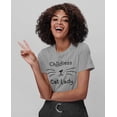 thumbnail image 5 of Childless Cat Lady T-shirt Top for Women, 5 of 7