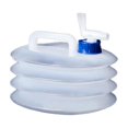 thumbnail image 1 of Foldable Plastic Liquid Storage Container, 3L/5L/10L/15L, Multifunctional for Outdoor Activities, 1 of 8
