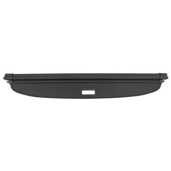 Ikon Motorsports Retractable Rear Trunk Security Cargo Cover Tonneau Luggage Shade Compatible With 2024-2026 Chevrolet Blazer EV Carbon Fiber Print