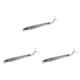 thumbnail image 1 of 3 señuelos de pesca Swimbaits con anzuelo Cebos duros de pesca realistas Señuelos de superficie para deportes al aire libre Hombres Pesca en barco en Plata, 1 of 8