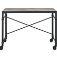 thumbnail image 2 of Rustic and Movable - Rectangular Writing Desk Ideal for Studying in Office, 2 of 2