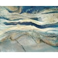 thumbnail image 2 of Kroeker, Wendy 24x20 White Modern Wood Framed Museum Art Print Titled - Blue Danube II, 2 of 4