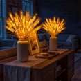 thumbnail image 4 of Golden Wheat Ear Decorative LED Light Indoor Outdoor Decorative Lamp For Garden Patio Courtyard Home Decor Ambient Lighting Sculpture Style Accent Light For Wedding Party Table Decoration, 4 of 7