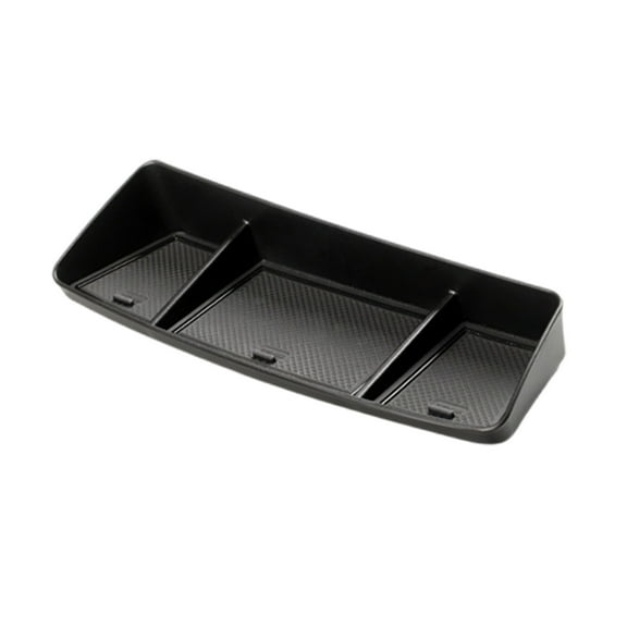 Dashboard Storage Box Behind Screen Organizer ABS PVC Dashboard Organizer Car Storage Solution Easy to Use for Vehilces