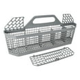 thumbnail image 2 of EvertechPRO WD28X10128 Dishwasher Silverware Basket Replacement, Durable Dishwasher Basket with Flaps Open Design, High Quality Dishwasher Utensil Basket Compatible with GE and fits Kenmore dishwasher, 2 of 8