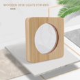 thumbnail image 5 of Lámpara decorativa de luz nocturna con forma de cisne de madera, luces de escritorio para niños alimentadas por USB 3D para Navidad a, 5 of 5