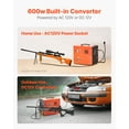 thumbnail image 4 of KFFKFF PCP Air Compressor, 4500PSI/30Mpa PCP Airgun Compressor with Built-in Converter & Fan Cooling System, Auto Stop DC12V/AC120V Portable Paintball Tank Compressor for Air Rifle, 4 of 9