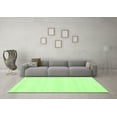 thumbnail image 3 of Ahgly Company Indoor Rectangle Solid Green Modern Area Rugs, 2' x 5', 3 of 4