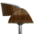 thumbnail image 6 of Simpli Home Amery Adjustable Swivel Bar Stool in Denim Blue Linen Look Fabric, 6 of 9